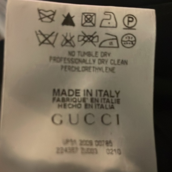 Gucci Black button down blouse - Picture 8 of 9